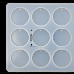 9 cavity keychain mold