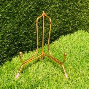 10 inch gold metal stand foldable
