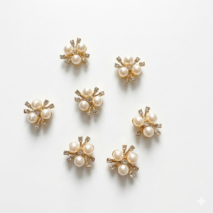 pearl charms 35pcs
