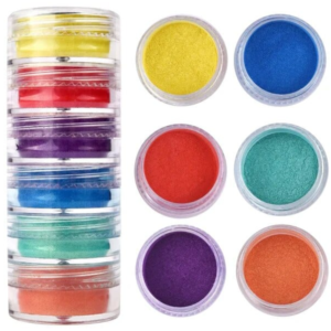 6 shade pearl mica powder (e)